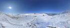Droga na Śnieżkę - zima - widok 360